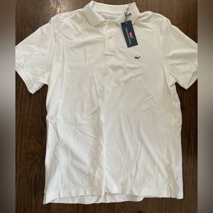 Men’s NWT Slim Fit White Polo